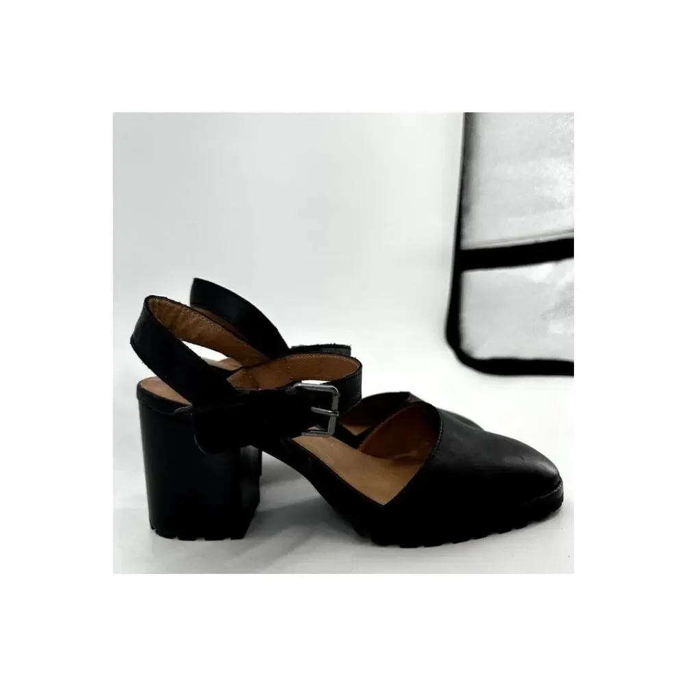 Madewell Claudie Heeled Lugsole Mary Jane size 10 1/2